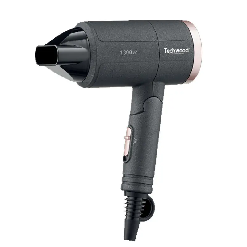 Sèche Cheveux Pro TECHWOOD 1300W / Noir / TSC-1296