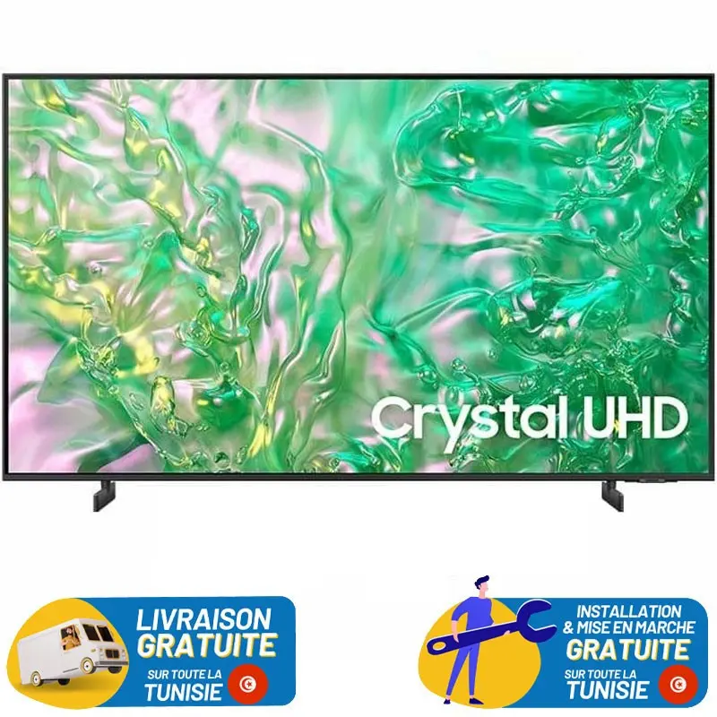 TV SAMSUNG 65&Prime; CRYSTAL 65DU8000 UHD 4K SMART TV