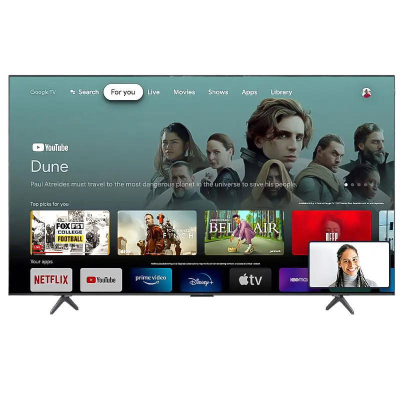 TV TCL P7K 65&Prime; QLED UHD 4K SMART TV / GOOGLE TV