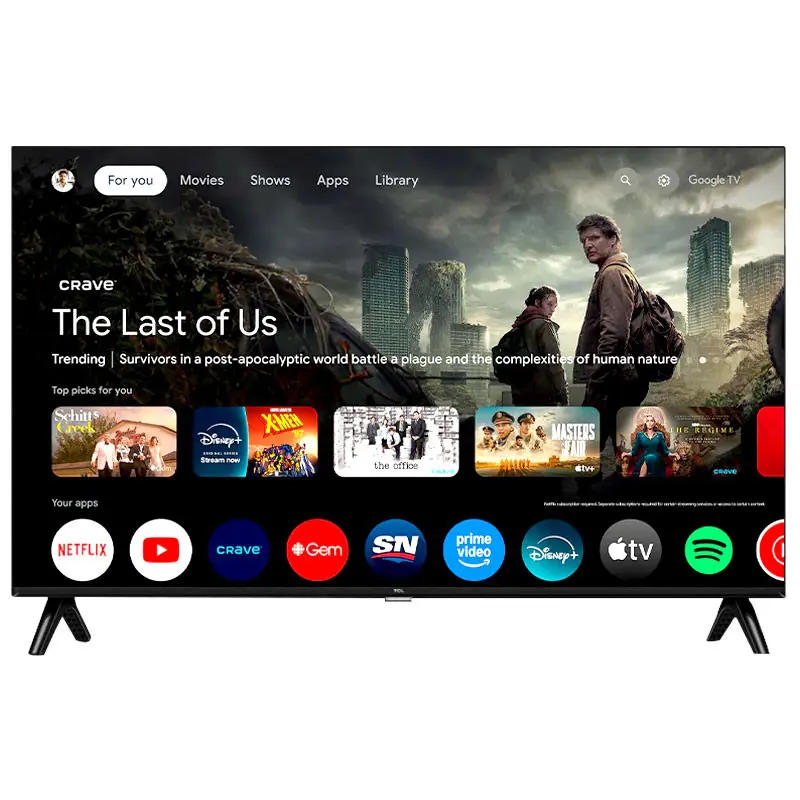 Tv TCL S5K 43 » QLED Full HD SMART Google TV / avec Récepteur intégré / 43S5K