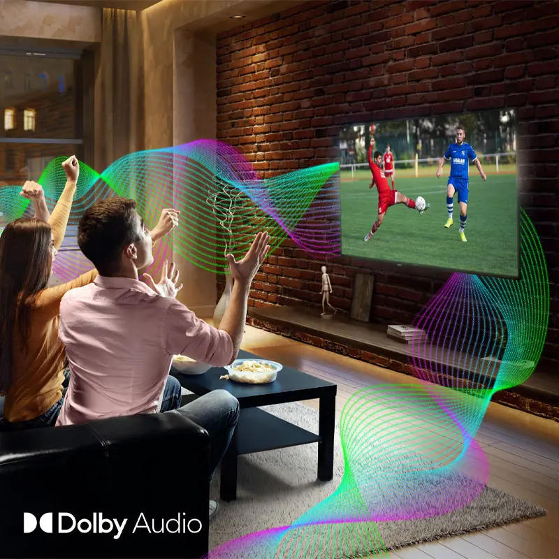 TV Thomson 65&Prime; 4K UHD Google TV avec Récepteur Intégré