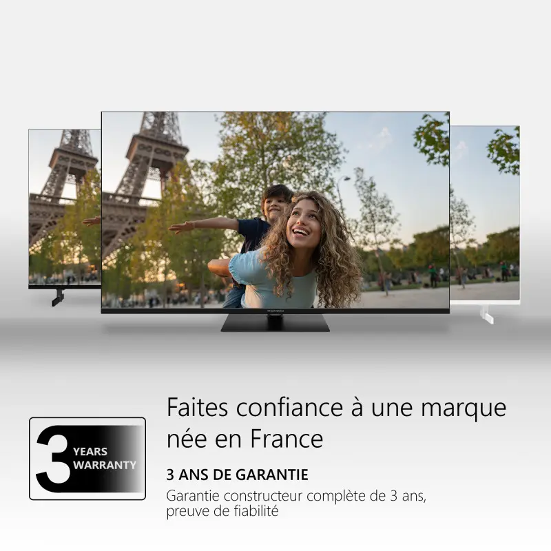 TV Thomson Google TV 55″ QLED Pro 144 Hz avec Récepteur Intégré