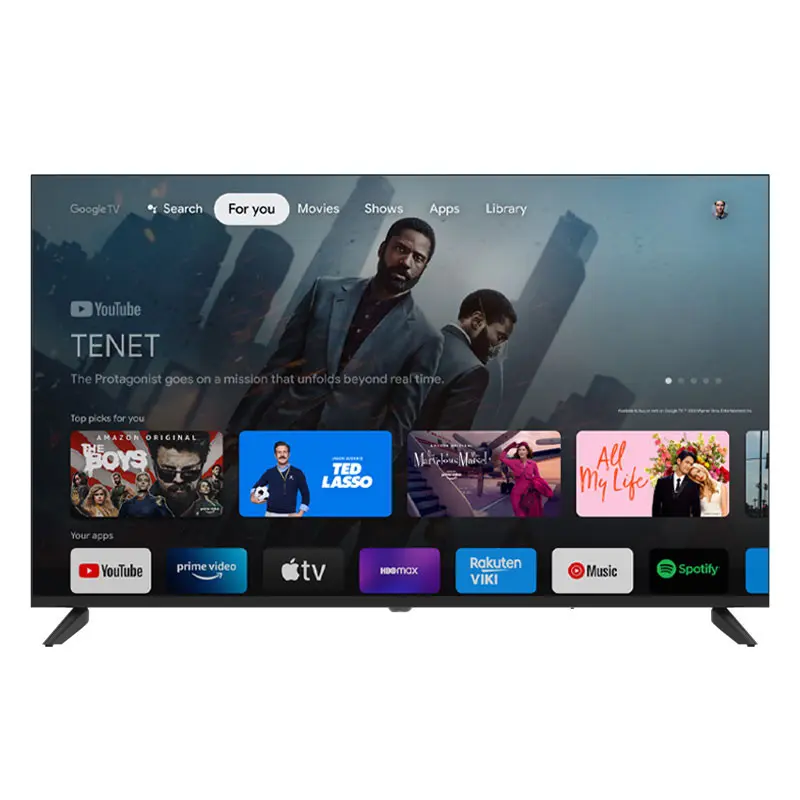 TV 50&Prime; TELEFUNKEN W3HF Full HD Smart GOOGLE TV avec récepteur intégré