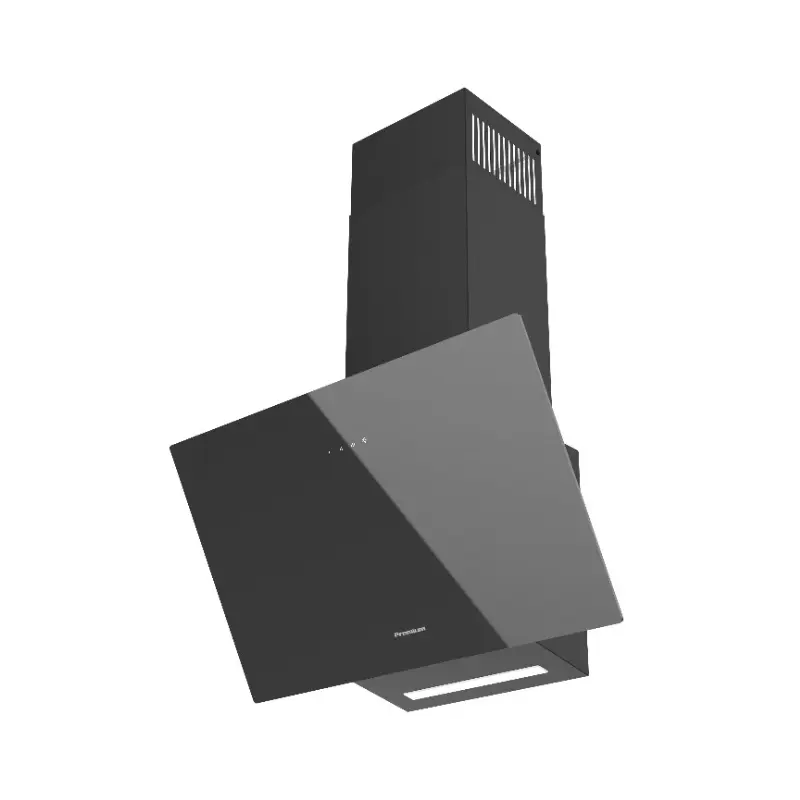 Hotte PREMIUM DECO UNO / 90 Cm / Pyramidale / Noir