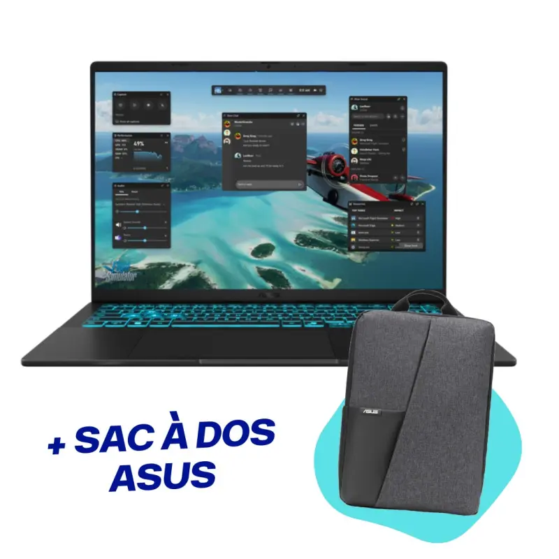 Pc Portable Gamer ASUS V16 V3607VJ / Intel Core 5 210H / RTX 4050 6G / 32 Go DDR5 / 512 Go SSD / Noir