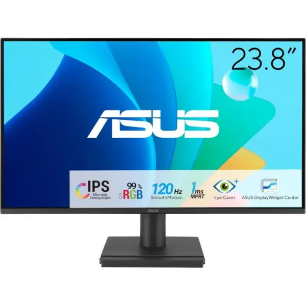 ECRAN ASUS VA249HG 23.8" FHD 120Hz IPS 1ms MPRT HDMI / VGA / NOIR