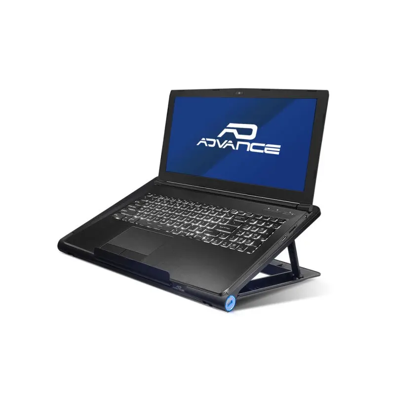 Refroidisseur USB pour Pc Portable ADVANCE AIRSTREAM PRO / LED Bleu