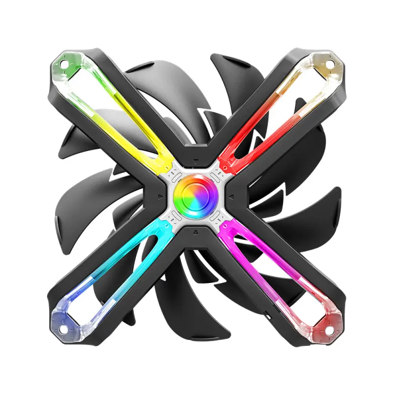 Ventilateur de boitier Zalman SF140 RGB – 14cm (Noir)