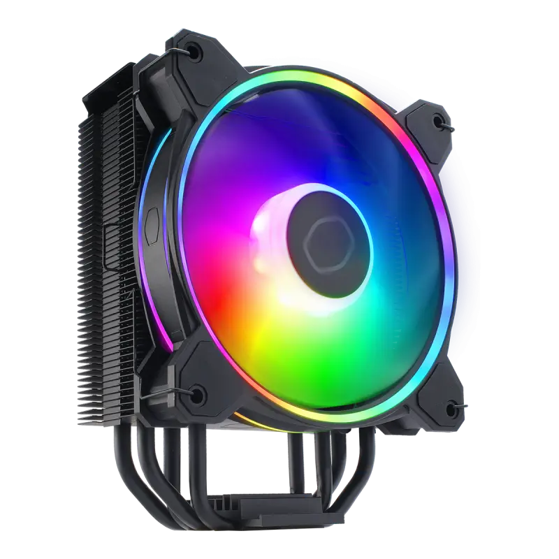 Ventilateur de processeur Cooler Master HYPER 212 HALO ARGB / Noir