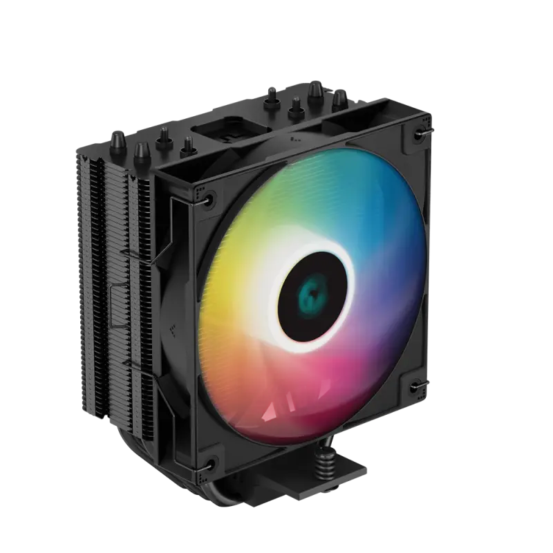 Ventilateur de processeur DeepCool AG400 BK ARGB / Noir