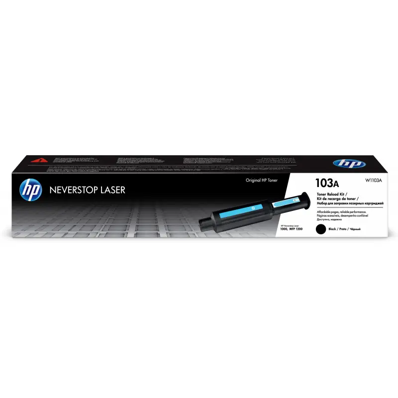 Kit de recharge de toner laser Originale HP 103A noir Neverstop / 2500 pages