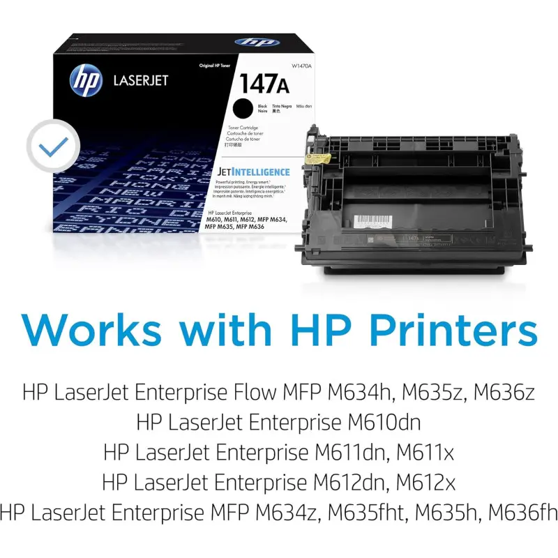 Toner ORIGINAL HP LaserJet 147A / Noir
