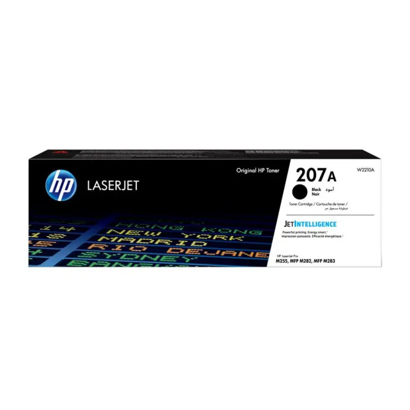 Cartouche de toner HP 207A noir LaserJet originale / 1 350 pages W2210A