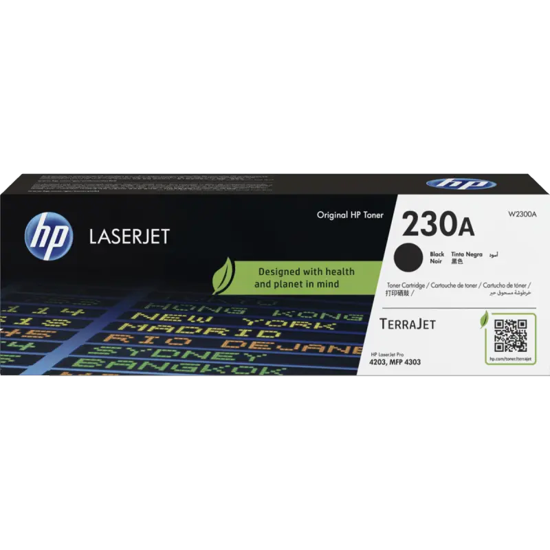 Cartouche de toner noir d&rsquo;origine HP 230A LaserJet