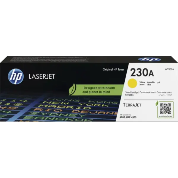 Cartouche de toner jaune d'origine HP 230A LaserJet