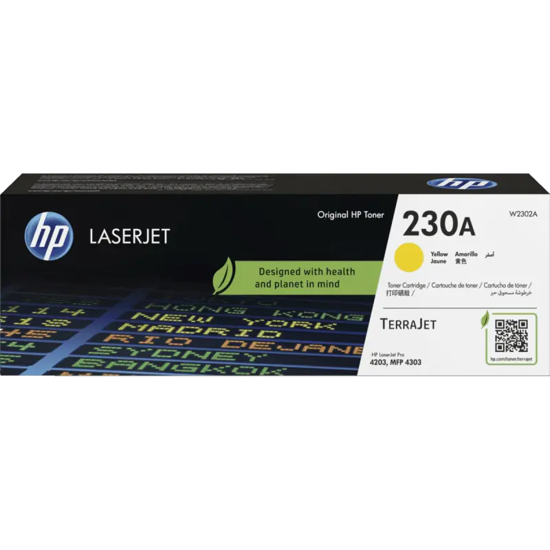 Cartouche de toner jaune d&rsquo;origine HP 230A LaserJet
