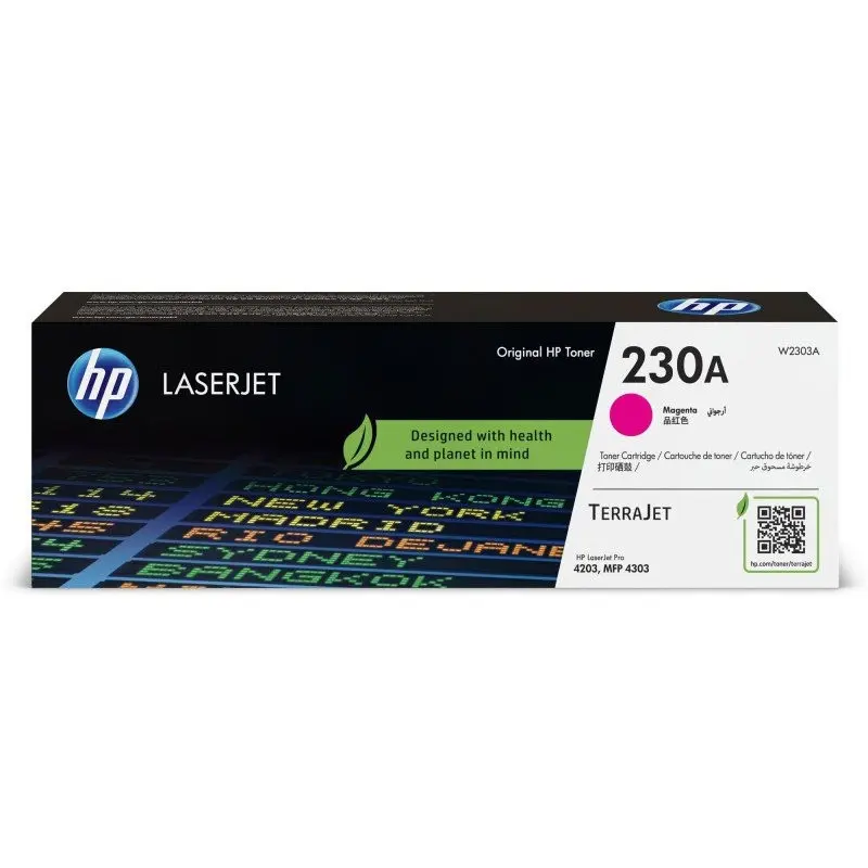 Cartouche de toner Magenta d&rsquo;origine HP 230A LaserJet