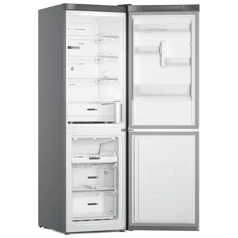 Réfrigérateur WHIRLPOOL combiné 6é sens / 360L / Inox