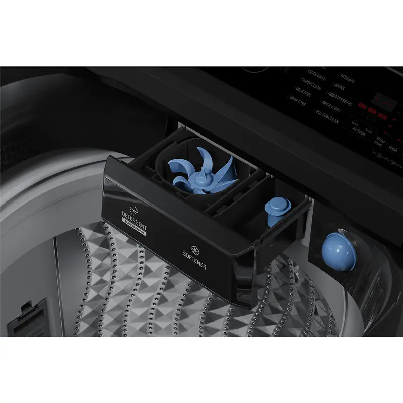 MACHINE À LAVER TOP SAMSUNG 13KG / NOIR CAVIAR / WA13CG5745BV