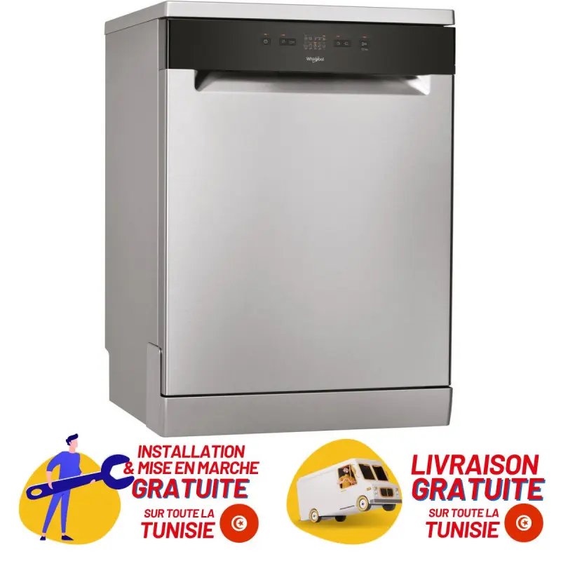 Lave vaisselle Whirlpool 13 Couverts / Inox