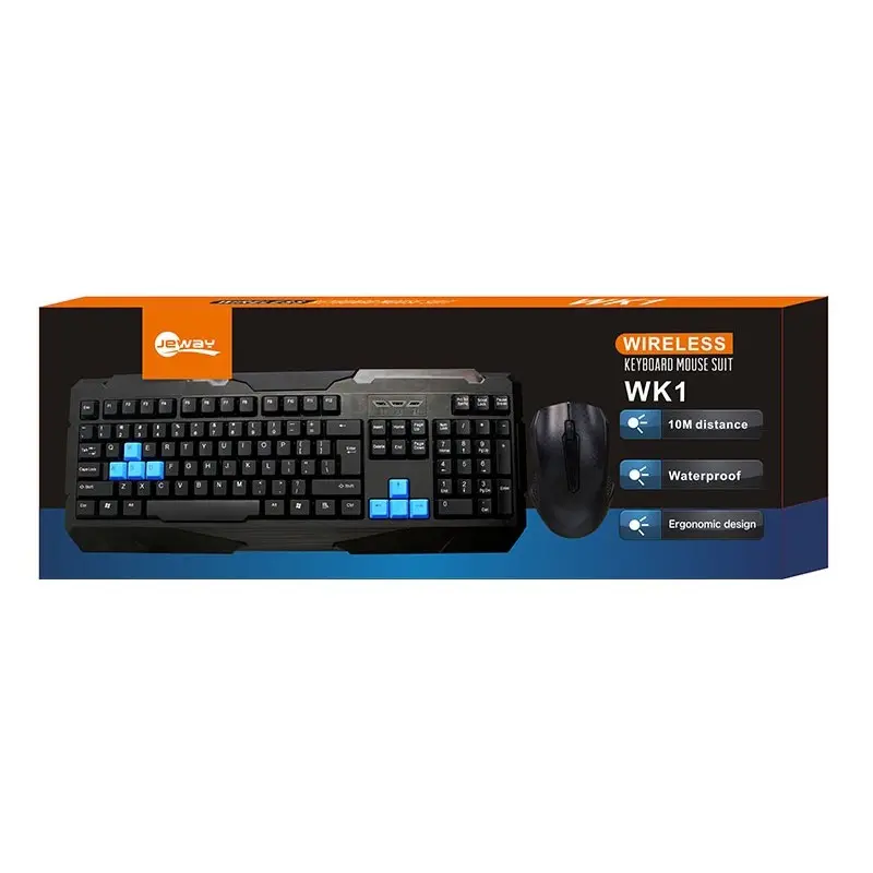 Ensemble Clavier Souris Sans Fil Jeway WK1