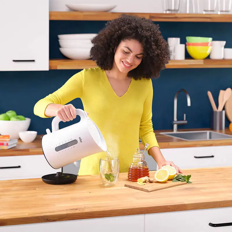 Bouilloire BRAUN 1.7 Litres / BLANC / WK1100WH