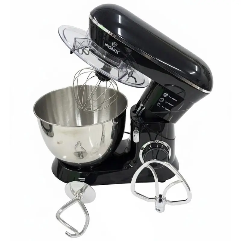 Robot Pétrin IRONIX 1800W / Noir / WMN43-11