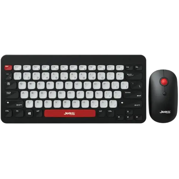 Mini Combo Clavier et Souris Sans Fil JeDEL Slim WS681