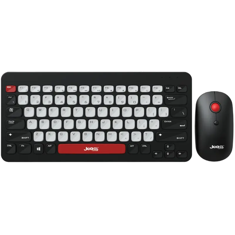 Mini Combo Clavier et Souris Sans Fil JeDEL Slim WS681