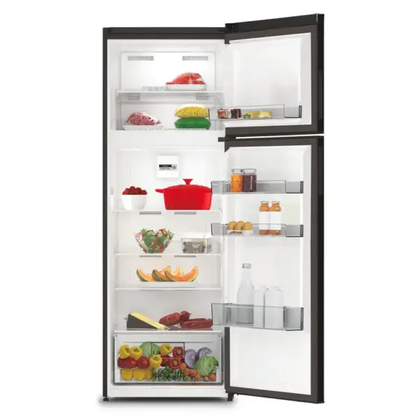 REFRIGERATEUR WHIRLPOOL DUAL NOFROST Double Portes 314 Litres / Noir