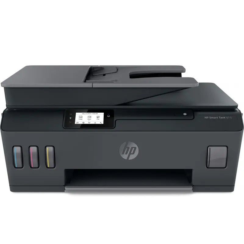 Imprimante Multifonction Jet d&rsquo;encre Tout-en-un HP Smart Tank 615 / Wifi + 6 Bouteilles d&rsquo;encres Offertes