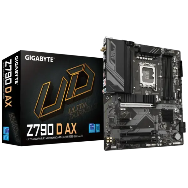 Carte mère GIGABYTE Z790 D AX rev. 1.0 / Wi-Fi / ATX / LGA1700 / DDR5