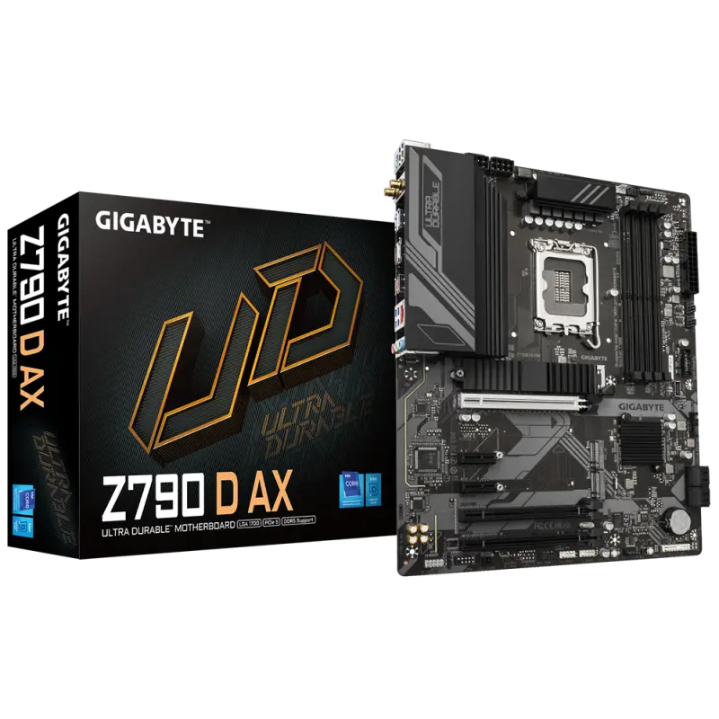 Carte mère GIGABYTE Z790 D AX rev. 1.0 / Wi-Fi / ATX / LGA1700 / DDR5