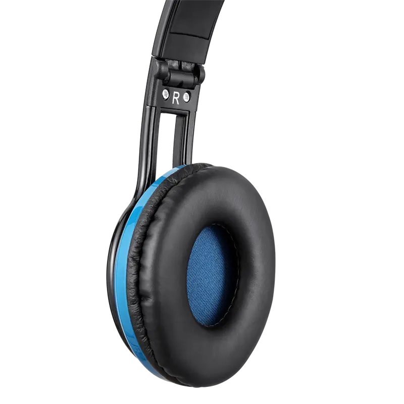 Micro Casque Filaire ZOOOK Sublime / Noir & Bleu