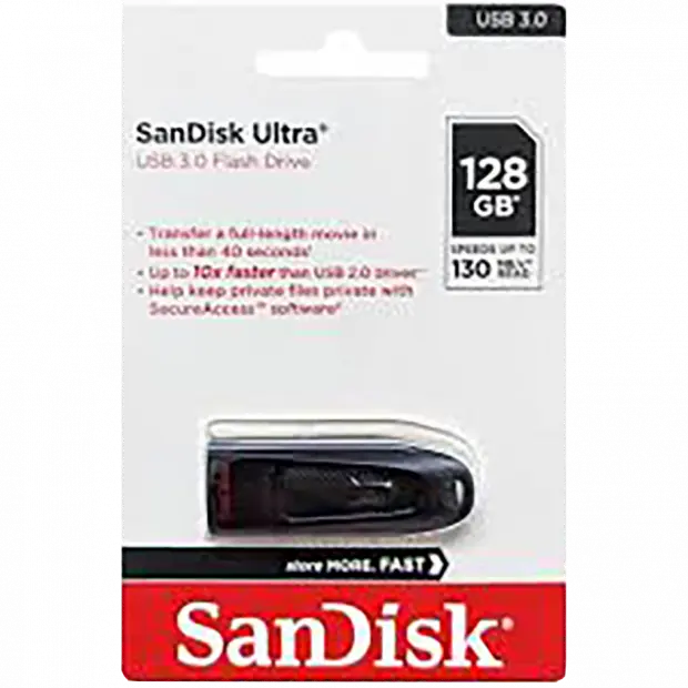 Clé USB SANDISK 128 Go Ultra Dual USB 3.0