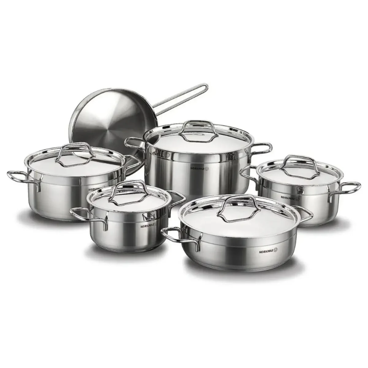 SET 11 PIÉCES KORKMAZ A1610 ALFA PLUS – INOX