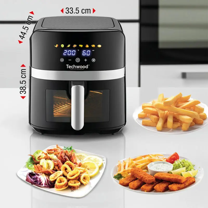 Air Fryer Techwood TFR-806SHD 1700W 8L Noir
