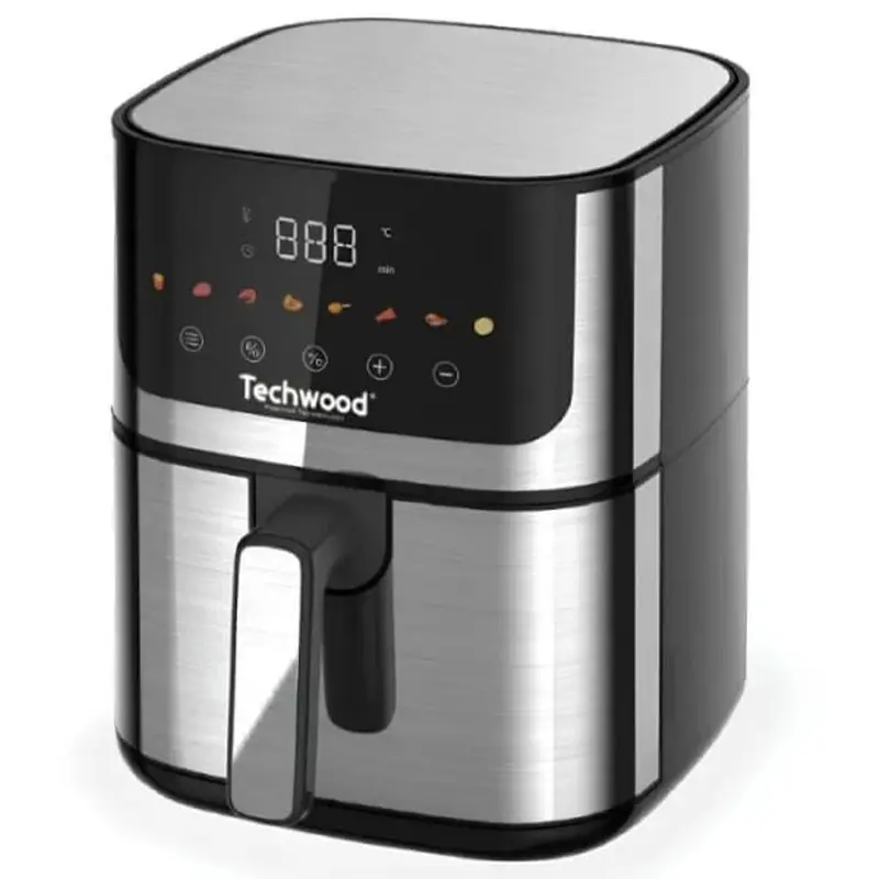 Friteuse Sans Huile TECHWOOD TFR-514SHD 5L – Noir&Silver