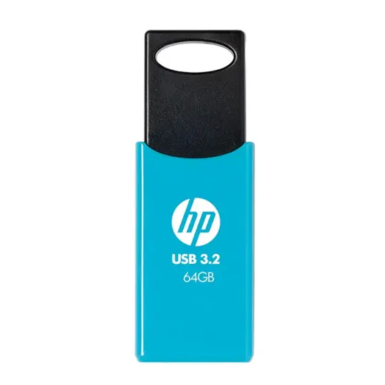 CLE USB HP 64GB 3.2 712W BLEU