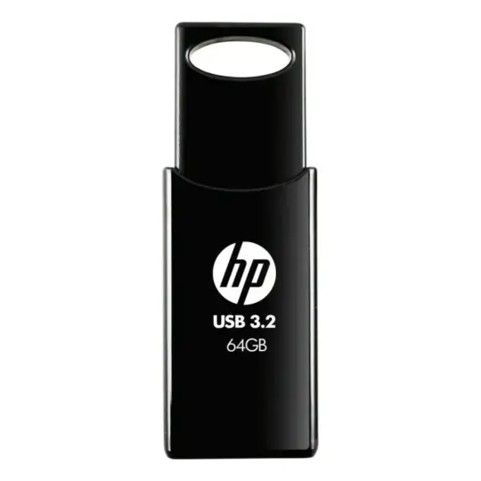 CLE USB HP 64GB 3.2 712W NOIR