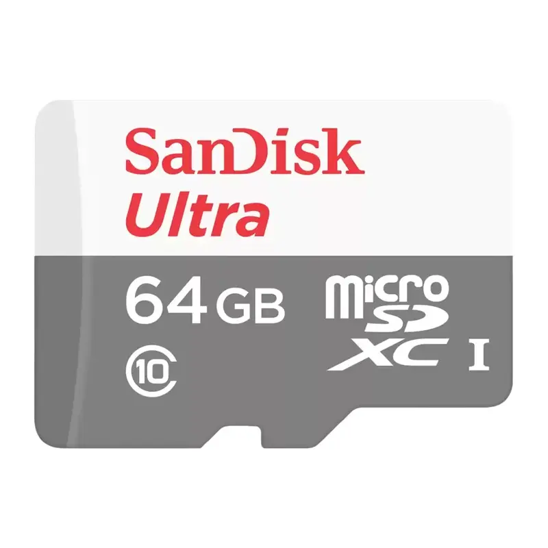Carte mémoire SanDisk Ultra microSDHC/microSDXC UHS-I / 64 Go + Adaptateur