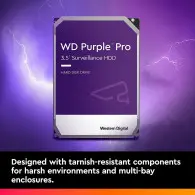 Disque Dur Interne 3.5&Prime; POUR VIDEO SURVEILLANCE Western Digital Purple 10 To