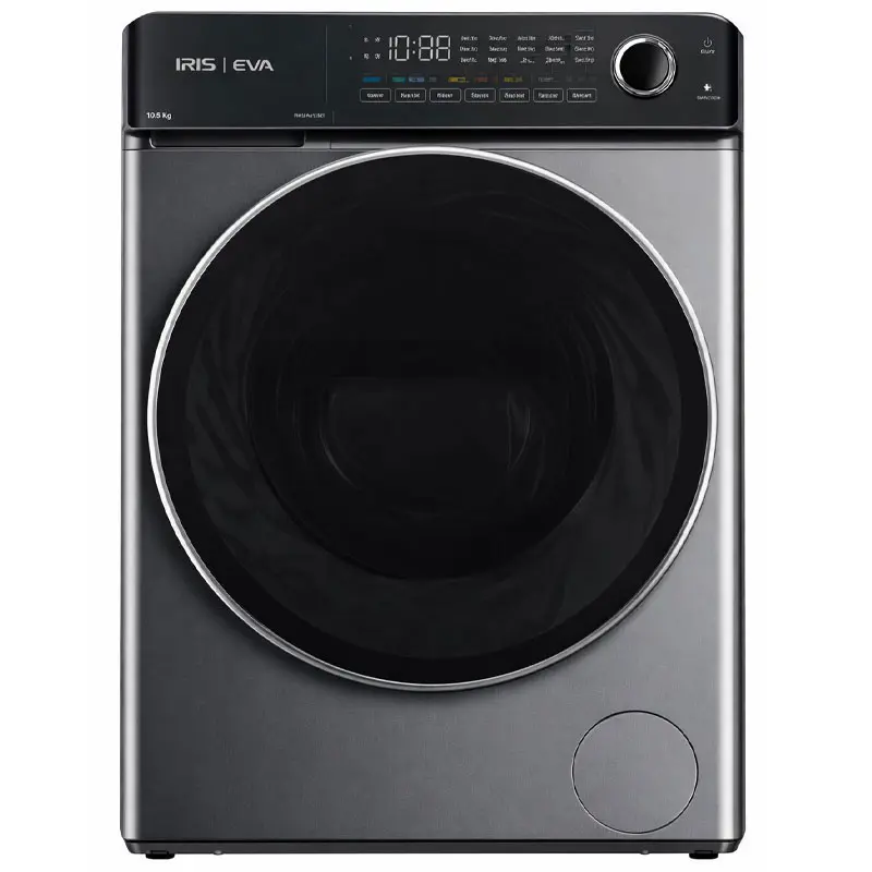 Lave linge Frontal IRIS EVA WM105IRISEVADS 10.5kg – Dark Silver