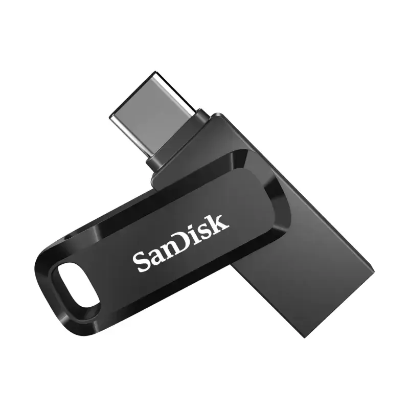 Clé USB SanDisk Double Connectique USB-C Ultra Dual Drive Go / 512 Go / Noir