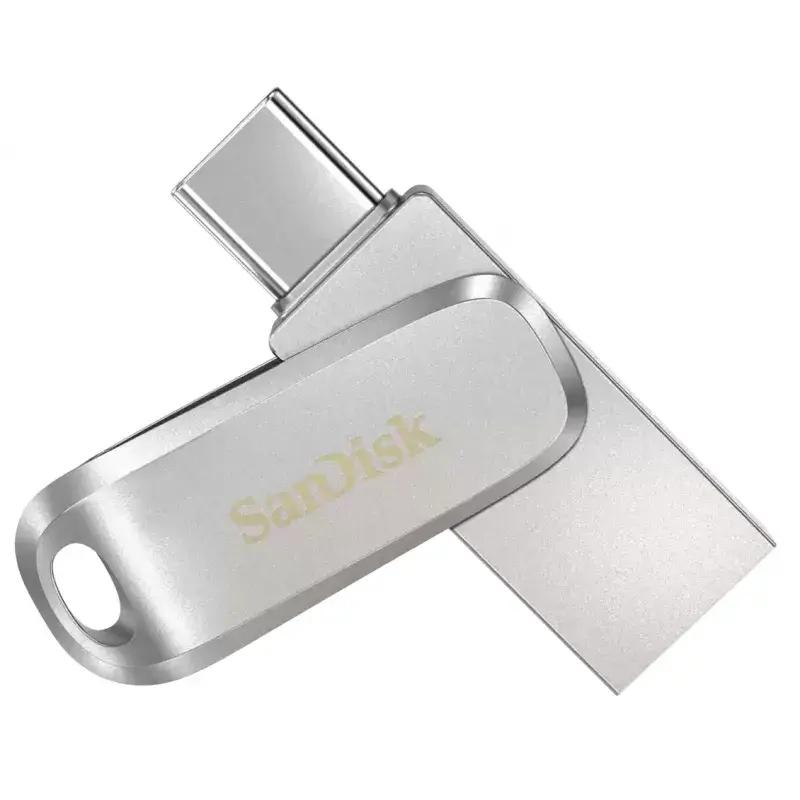 Clé USB SanDisk Ultra Dual Drive Luxe Type C / 64 Go