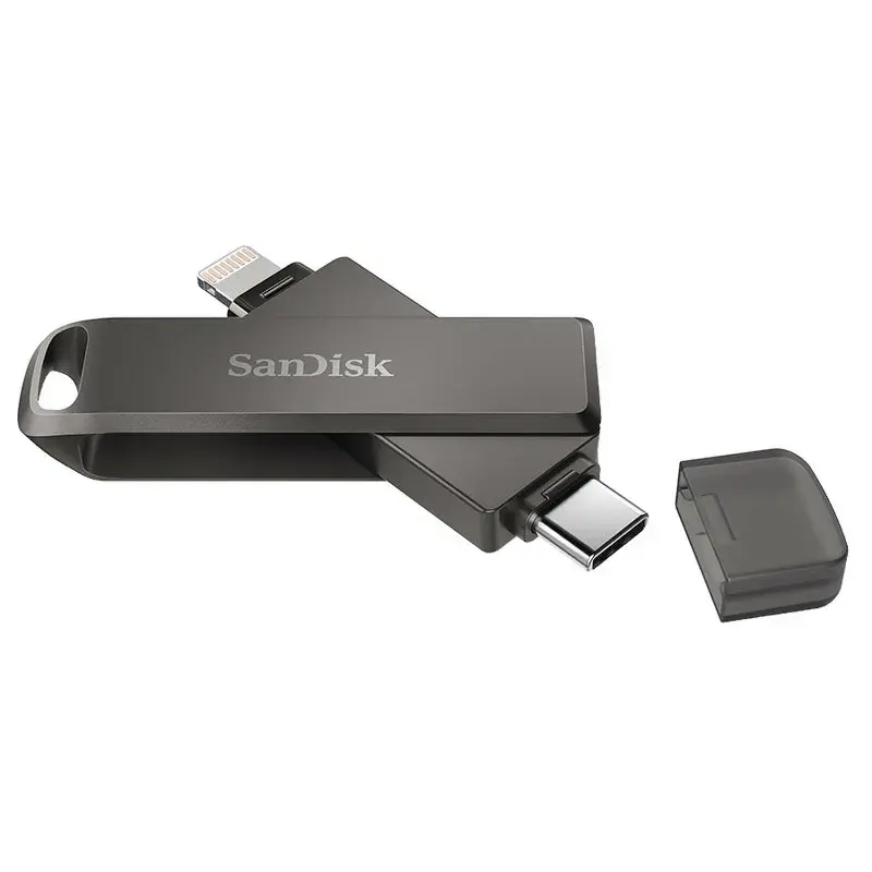 Clé USB SanDisk Double Connectique Lightning / USB C iXpand Flash Drive 64GB