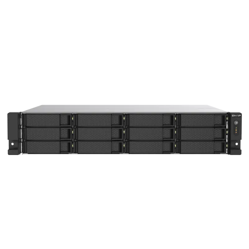 Serveur NAS PROFESSIONNEL 12 baies QNAP TS-1273AU-RP-8G / Sans Disque Dur / AMD Ryzen Embedded V1500B