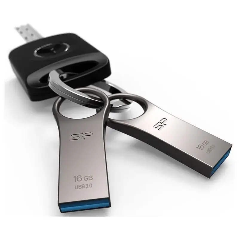 Clé USB Silicon Power Jewel J80 Titanium 16 Go / USB 3.1