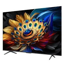 TV TCL 50&Prime; Smart C655 QLED 4K UHD – Noir