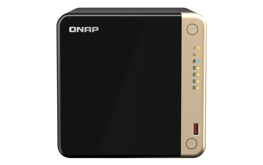 Serveur NAS QNAP TS464-8G / Quad Core / 8 Go / Noir